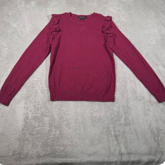Ann Taylor Sweater with Ruffle Sleeves - Picture 1 of 1